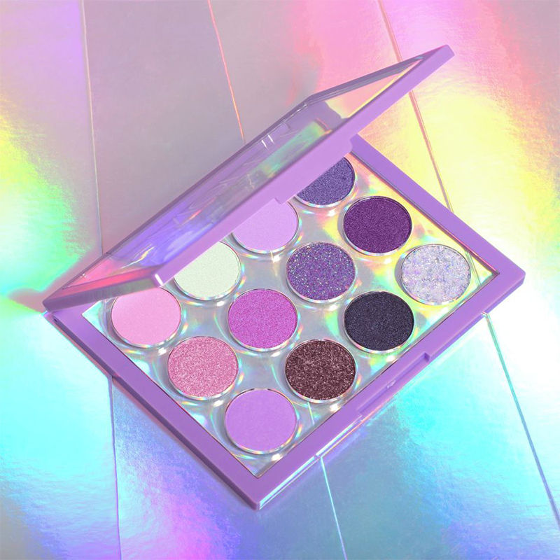 12 Colors Glitter Shimmer Eyeshadow Palette